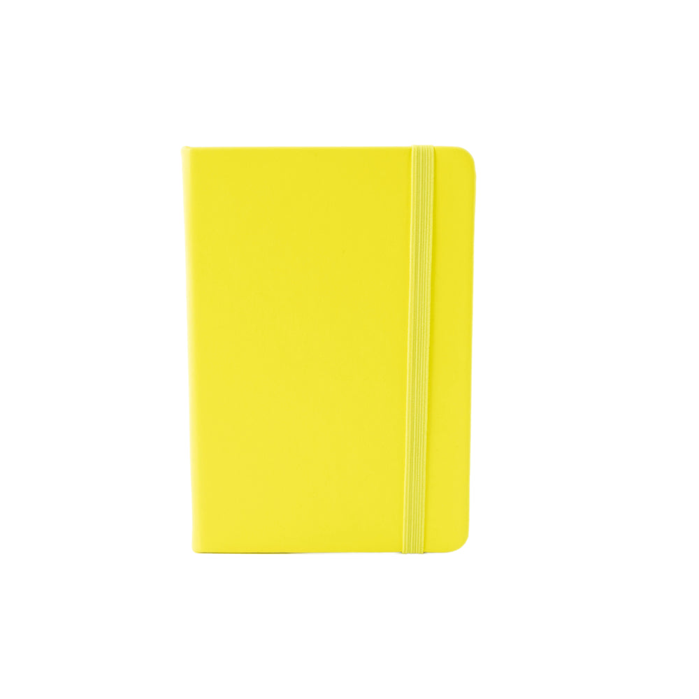 Vivid Collection A6 PU Notebook - YELLOW